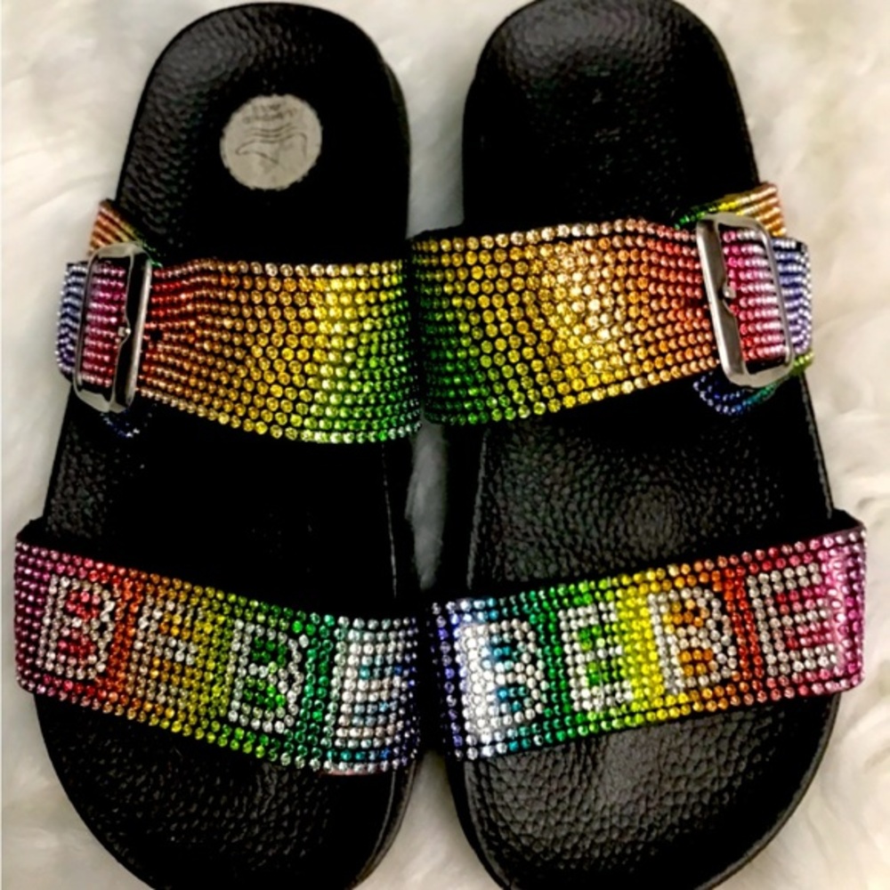 BeBe Kids Rainbow Color Slides 13/1
